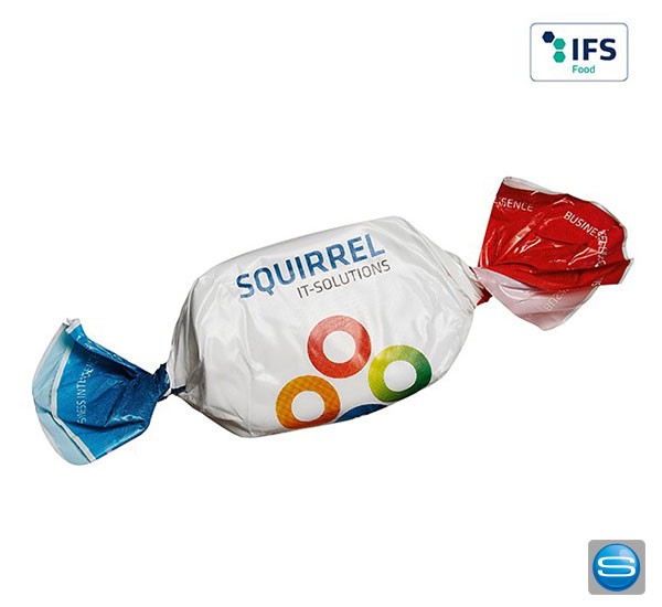 Italienische Kaubonbons mit eigenem Logo bedrucken