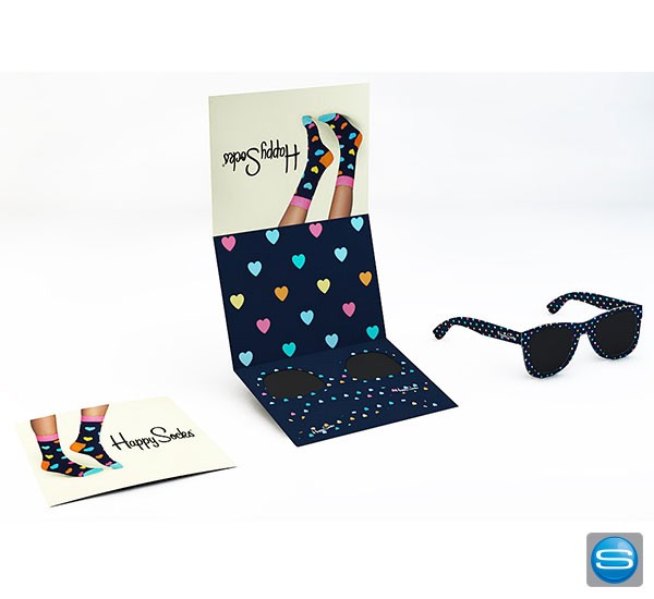 SunCard - Sonnenbrille in der Postkarte