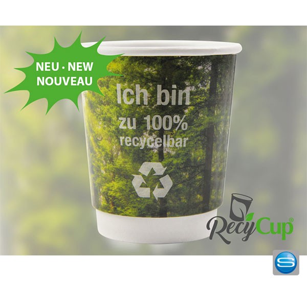 550 ml mit Ihrem Logo bedruckbarer recyclebarer Trinkbecher