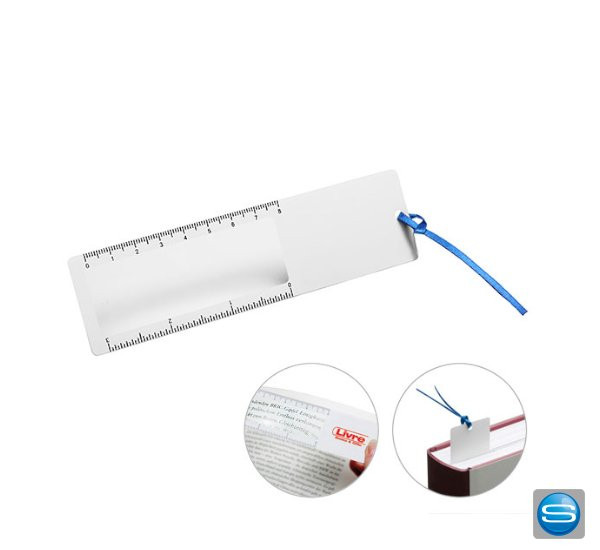 Lesezeichen mit Lupe bedrucken