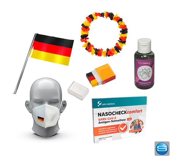 Fan Set Fußball Deutschland als Give Away
