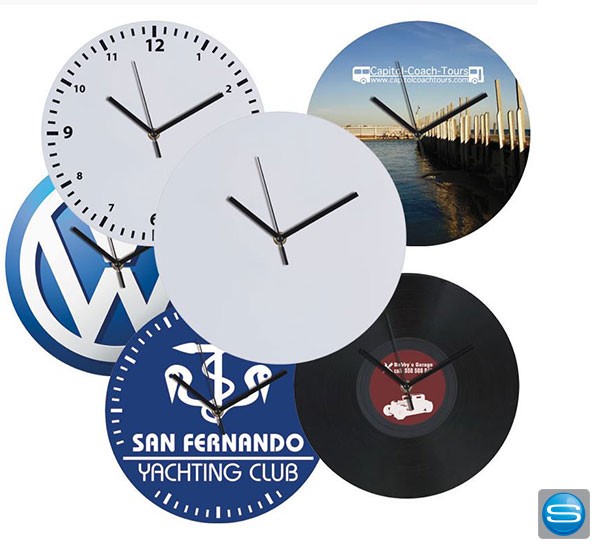 Wanduhr mit eigenem Logo bedrucken
