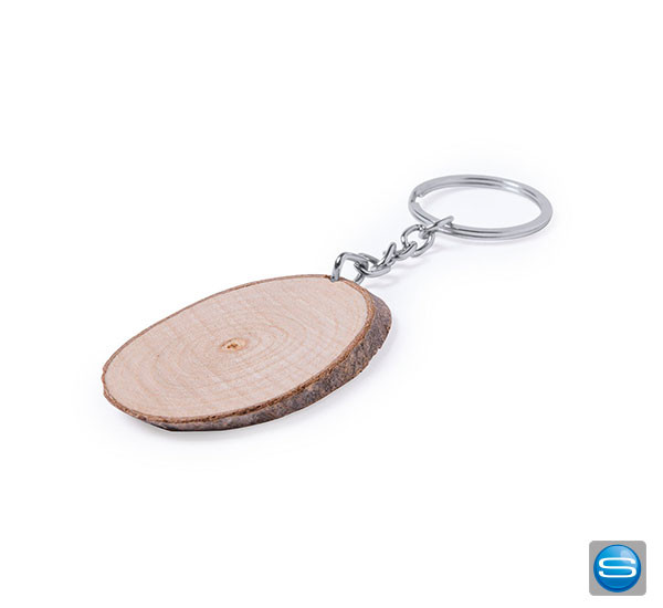 Bedruckbare Schlüsselanhänger aus Buchenholz