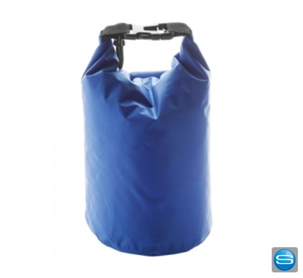 Wasserdichter Beutel als großflächiger Werbeträger