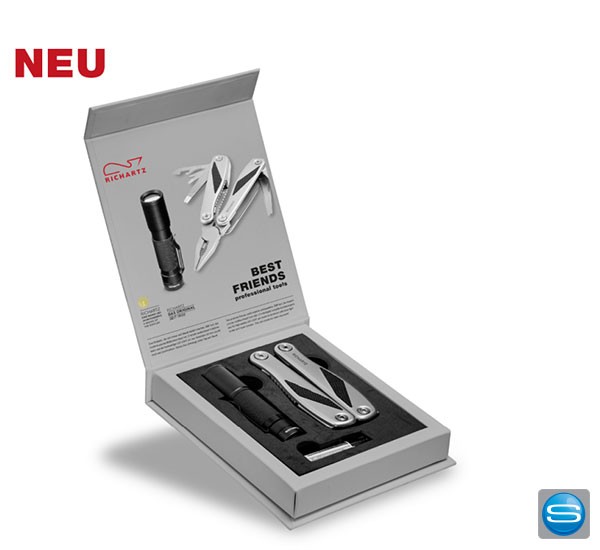 RICHARTZ BEST FRIENDS professional tools Set mit Ihrem Logo gravieren