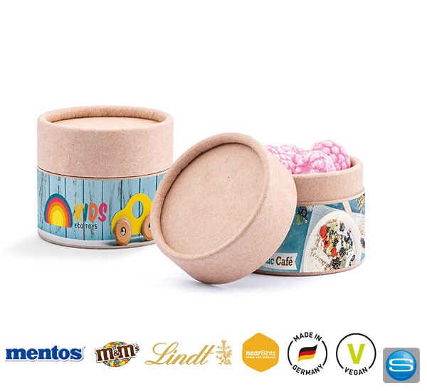 Papierdose Eco Mini mit Ihrem Logo bedrucken