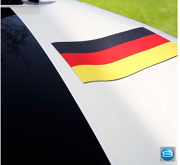 Automagnet Deutschlandfahne als Werbegeschenk