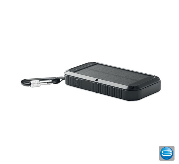 Solar Powerbank mit Ihrem Markenzeichen