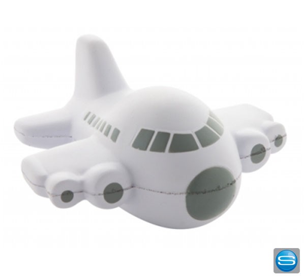 Anti Stress Flugzeug als Werbegeschenk