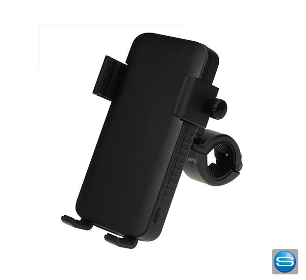 Handy Halter Bike Bank als kabellose Ladestation mit eigenem Logo bedrucken