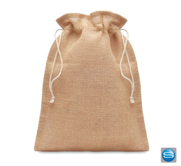 Jutesäckchen mit individuellem Logo bedrucken