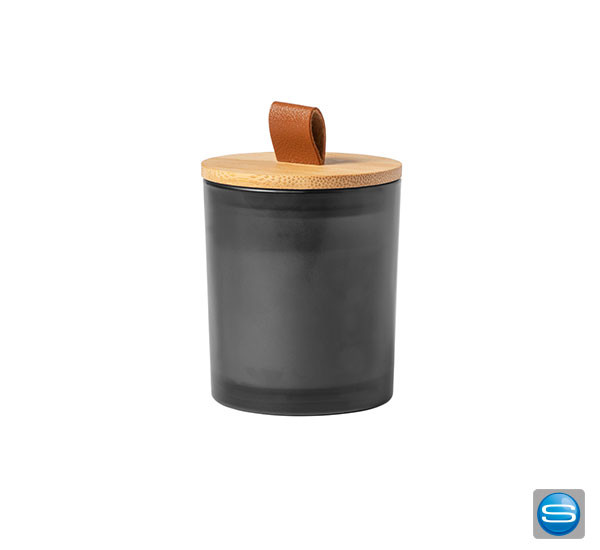 Duftkerze auf Pflanzenbasis als Werbeartikel mit Logo