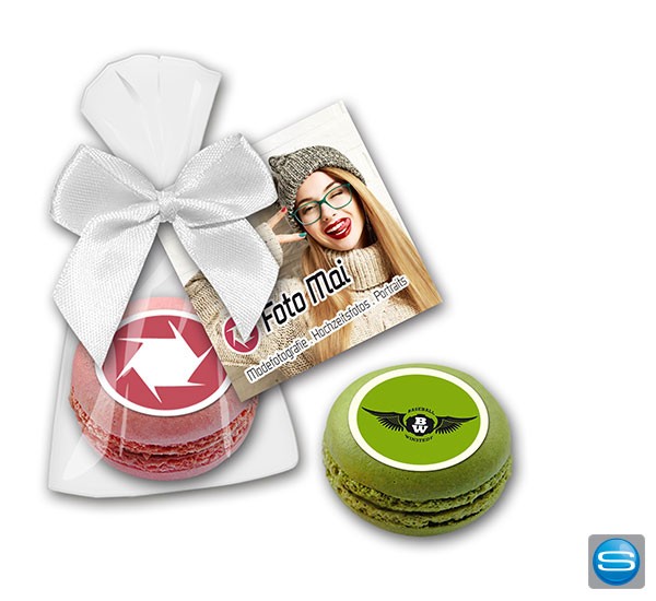 Macarons bedruckt mit Ihrem Logo