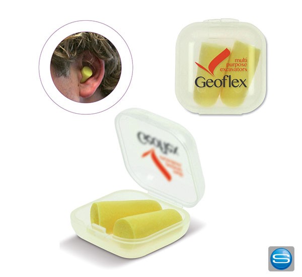 Ohrstöpsel in bedruckter Box