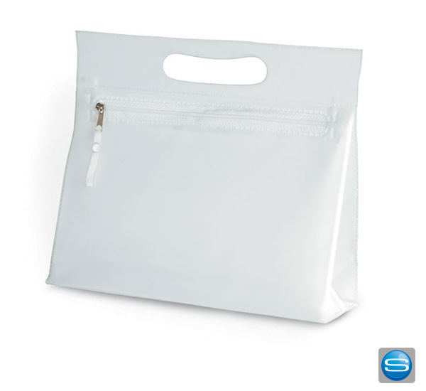 Transparente Kosmetiktasche mit Ihrem Firmenzeichen