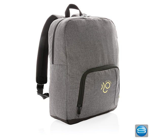 Kühlrucksack aus rPET als Werbegeschenk mit Logo bedruckt