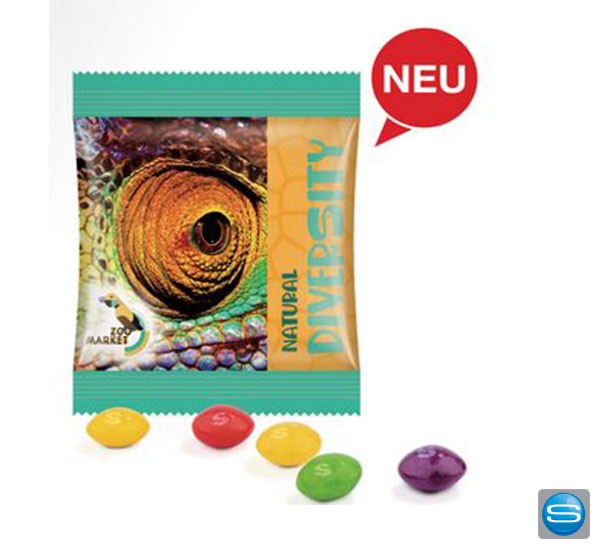 Skittles Fruits im bedruckten Werbetütchen