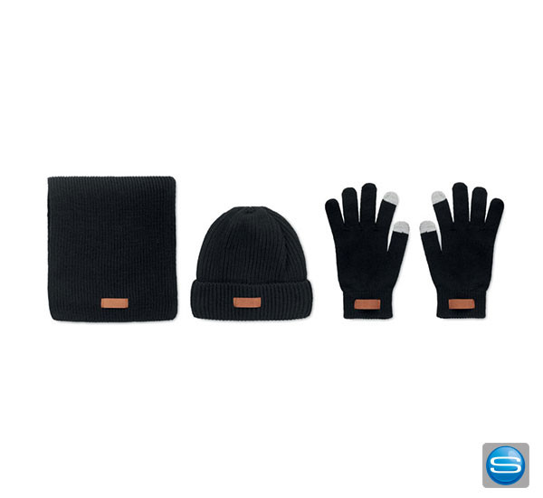 Winter Accessoire Set mit Ihrem Firmenzeichen