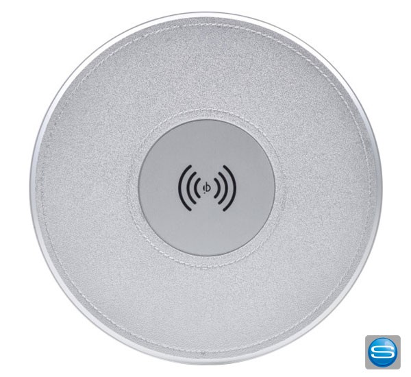 Bluetooth Lautsprecher mit Ladestation und Freisprechanlage als Werbemittel