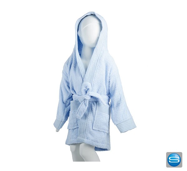 Bestickbarer Hotel-Bademantel für Kinder