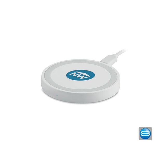 Induktive Ladebank für Smartphones als Werbeartikel