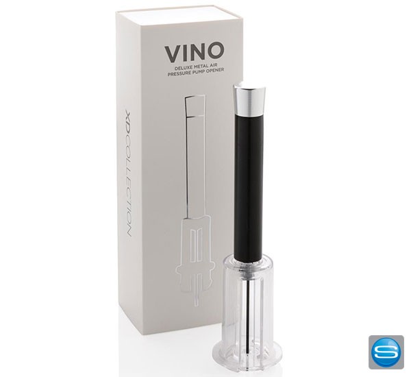 Vino Metall-Luftdruck-Öffner mit eigenem Logo