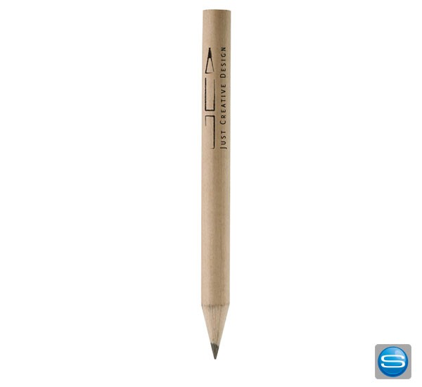 Mini Holzbleistift bedruckt mit Ihrem Logo