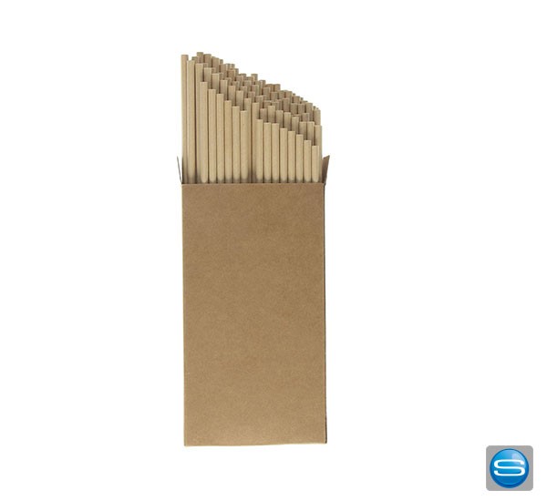Papierstrohhalme individuell bedruckbar