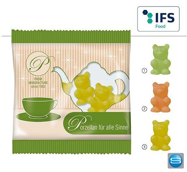 Tee Bären aus Fruchtgummi