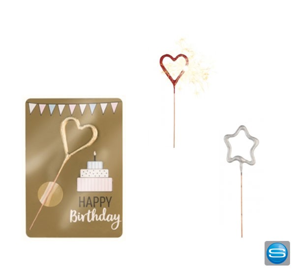 Wondercandle - Wunderkerzen Mini mit Ihrer Werbebotschaft