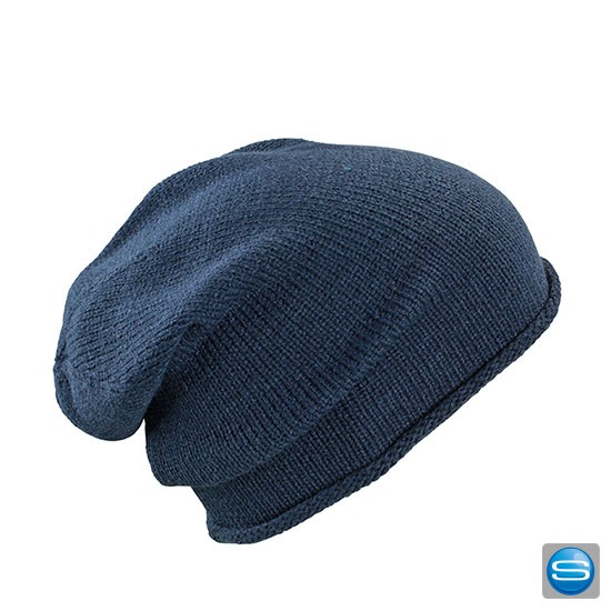 Beanie extralang individuell bestickbar