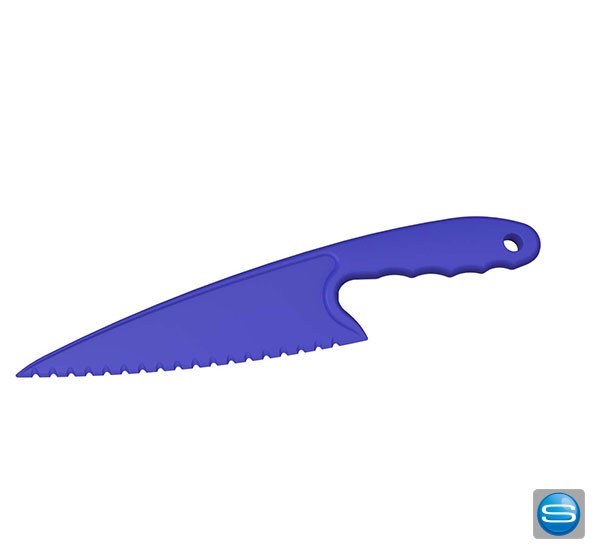Kunststoff-Kuchenmesser mit Logo bedrucken