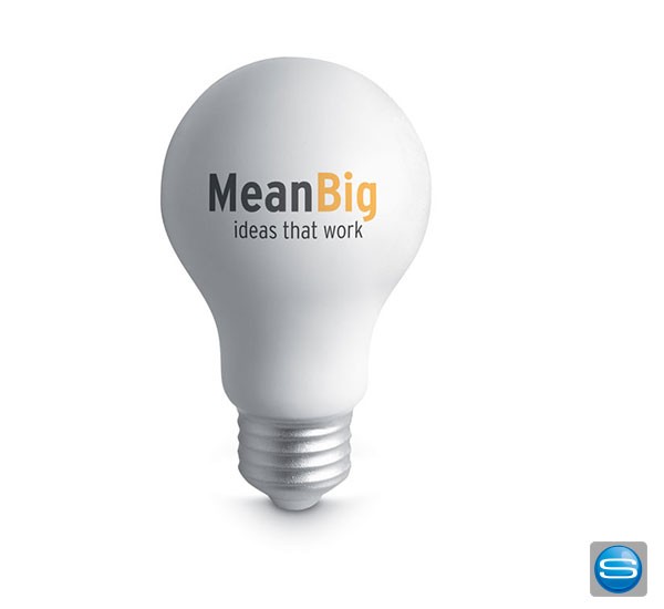 Glühbirne als Anti-Stress-Werbeartikel