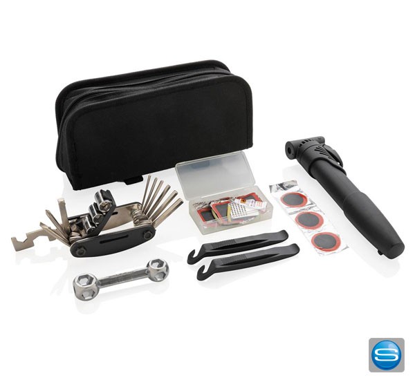 17-teilige Fahrradflick-Set jetzt mit individuellem Motiv bedrucken