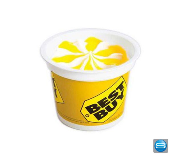 Eisbecher mit Ihrem Logo und leckerer Eiscreme