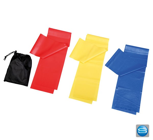 Fitnessbänder Set mit Ihrem Logo bedrucken