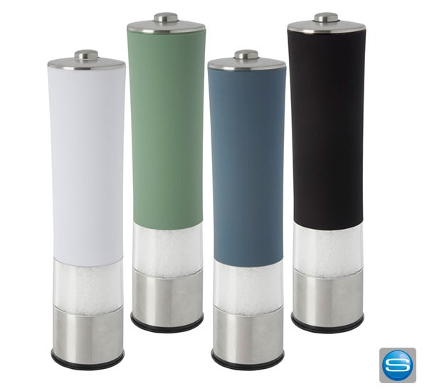 Elektrische Salz- oder Pfeffermühle individuell bedrucken