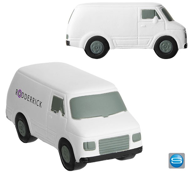 Antistress Lieferwagen individuell bedrucken