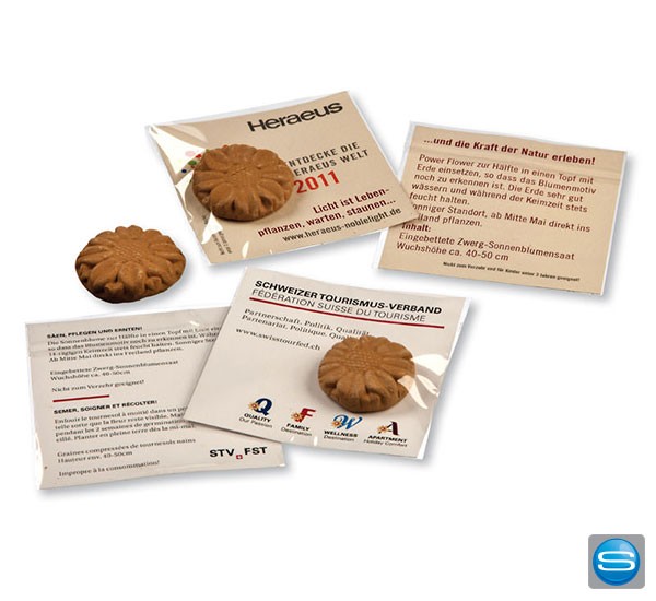 Power Flower Pflanztablette mit eigenem Motiv