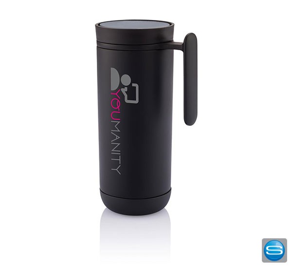 Reisebecher mit Griff bedrucken