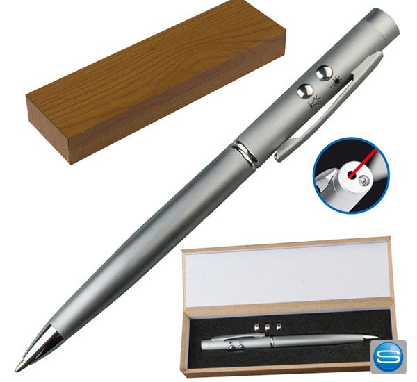 Kugelschreiber inkl. LED und Laserpointer gravierbar mit Ihrem Logo