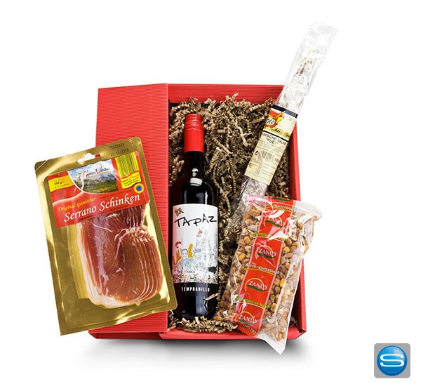 Spanisches Geschenkset mit Ihrem Logo