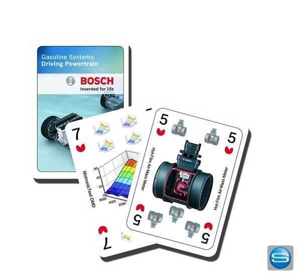 Komplett individualisierbares Poker-Spiel als Werbegeschenk