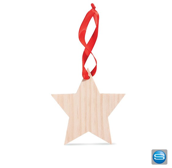 Anhänger in Sternenform zur Dekoration
