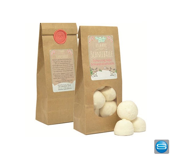 Winter Wundertüte mit Marshmellowfüllung als Weihnachtspräsent