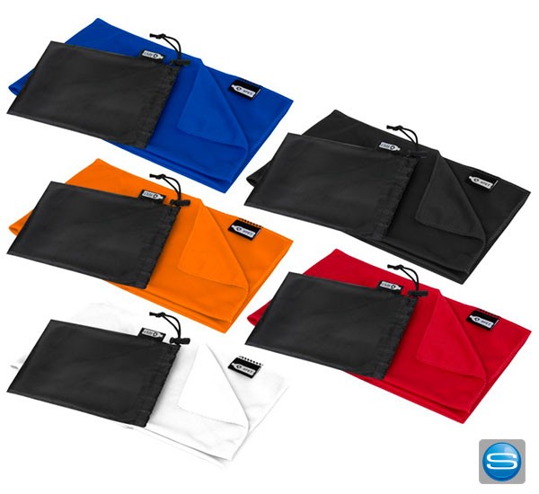 Kühlhandtuch aus recyeltem PET mit Logo bedrucken