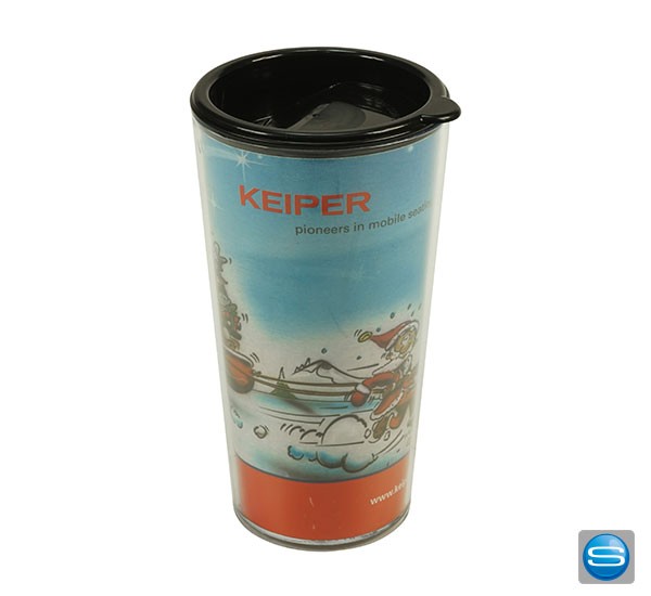 Thermobecher mit bedruckbarem Papiereinleger