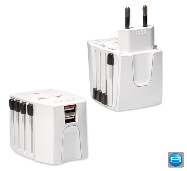 SKROSS Muv USB Weltadapter mit Logo bedrucken