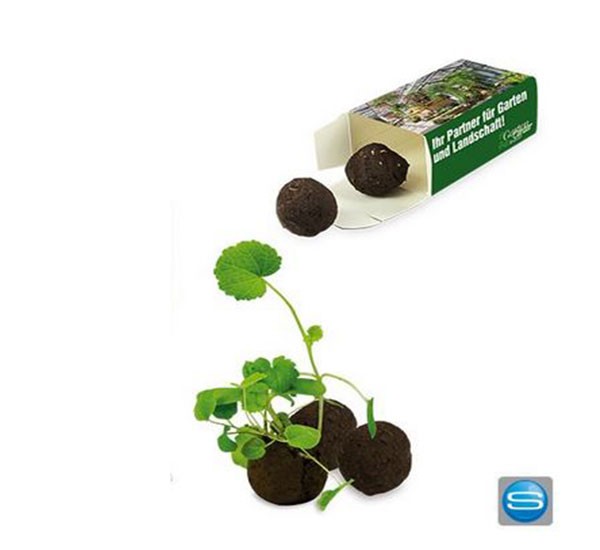 Flower Ball - Samenbomben als Werbegeschenk