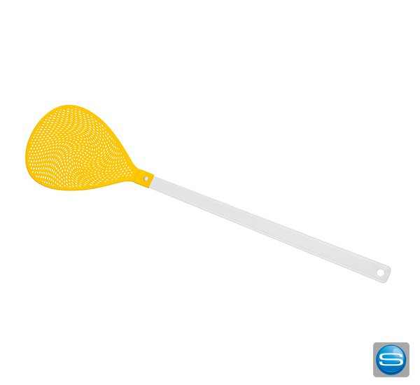 Gemusterte Fliegenklatsche mit Ihrem Logo bedrucken